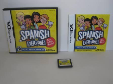 Spanish For Everyone (CIB) - Nintendo DS Game